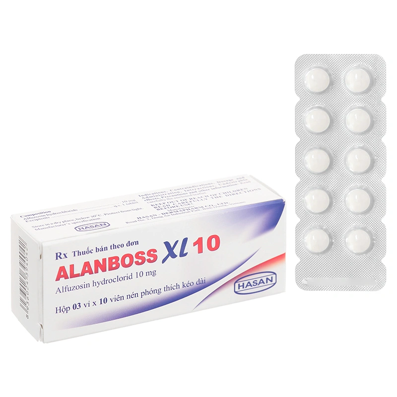 Alanboss XL 10 điều trị các triệu chứng của phì đại tuyến tiền liệt (3 vỉ x 10 viên) - 